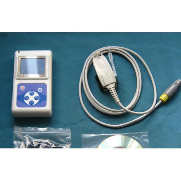 Touch Screen Digital Fingertip Pulse Oximeter , Handle Type