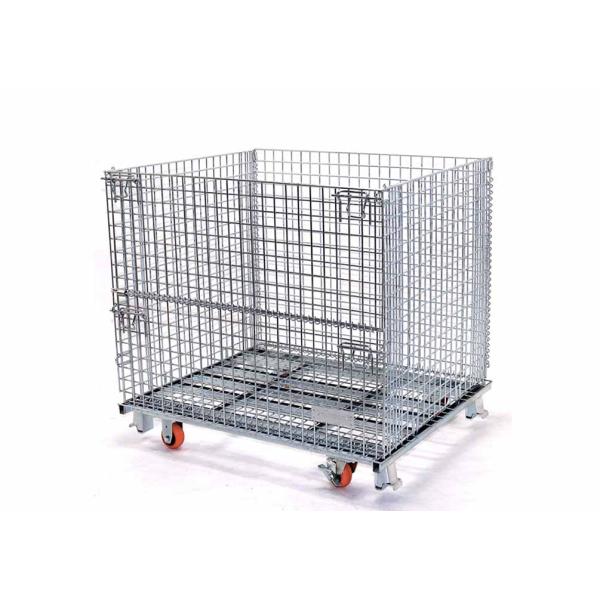 European Standard Steel Storage Wire Mesh Container Stalliage Longspan