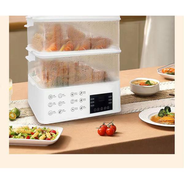 Factory Directly Smart Egg Boiler Food Steamer Multi-functional Home Use Egg Cooker Steamer Pot