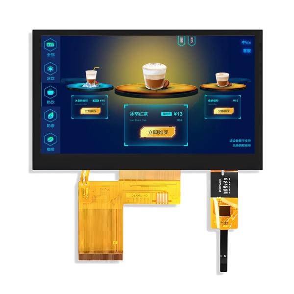 4.3 Inch 800x480 Dots PCAP TFT Display Capacitive Touchscreen RGB Interface
