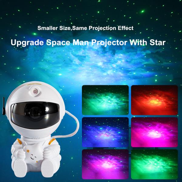 New Astronaut Hug Star Galaxy Projector Night Light 360 Degree Adjustable Spaceman Starry Sky Projector Light Atmosphere