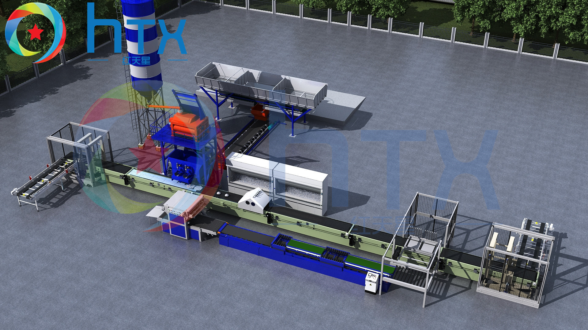China Automatic Concrete Wet Casting Doser Pallet Transfer Machine wholesale
