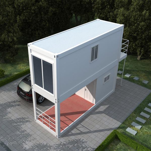 Modular 40FT Flat Pack Steel Container Villa House With Fast Installation Advantage
