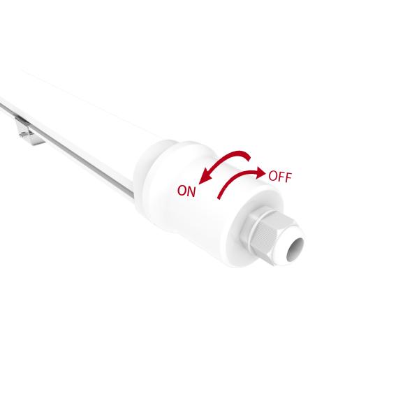 Linkable IP67 Protection LED Tri Proof Lights With CE Approval