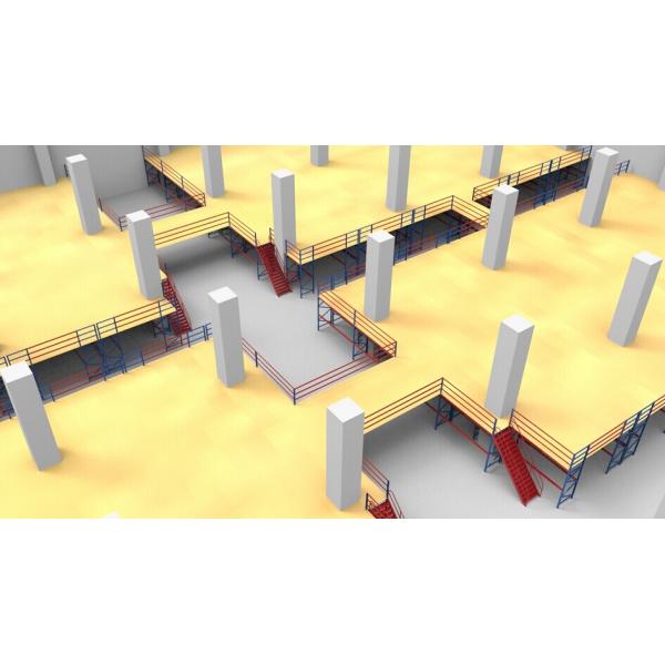 Ground + Two Flooring Shelving With Mezzanine Floors