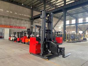 China Three Direction 1t Pallet Stacker High Cargo Position Fork wholesale