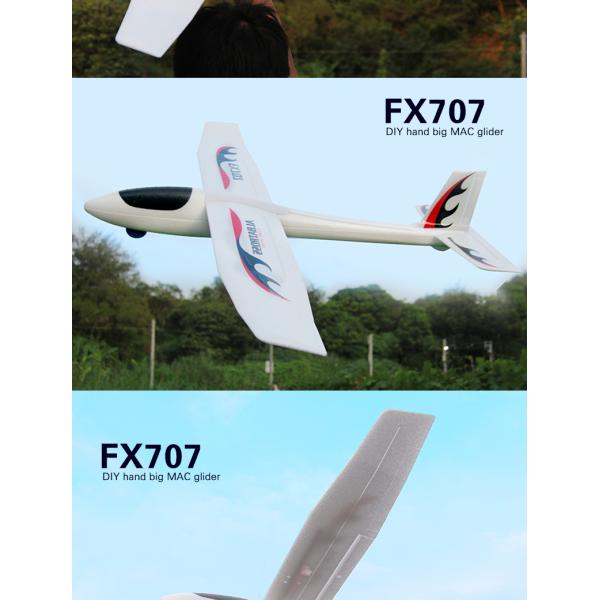 Drone Type yes 2024 2.4 GHz Fx707 Airplane Rc Plane 2ch Epp Craft Remote Control Aircraft Electric Funny Rc Glider Airplane