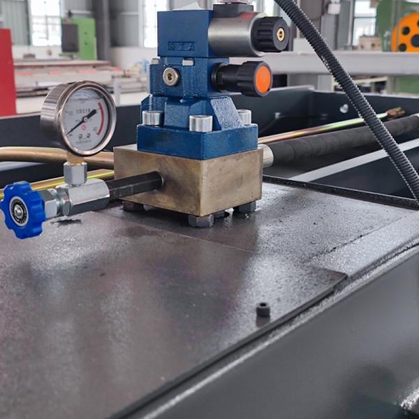 QC12K-4*3200 Hydraulic Swing Beam Shearing Machine With E21S Controller