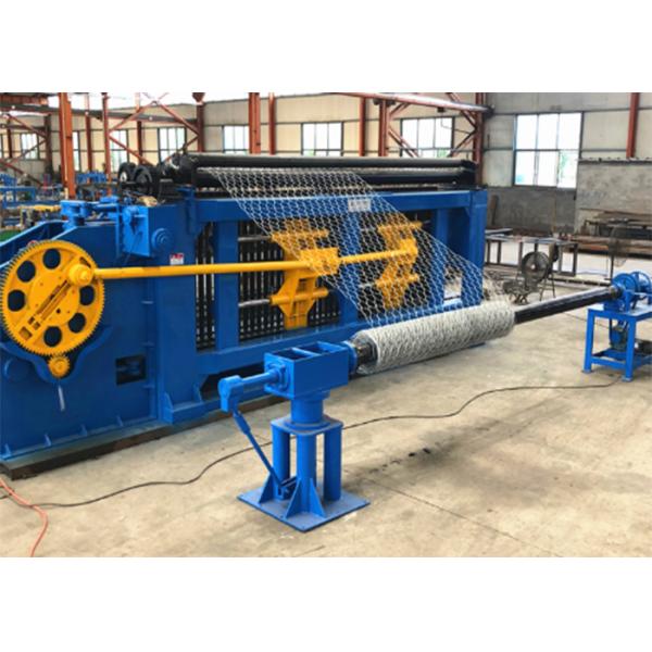 30r / Min 3.8mm Hexagonal PLC Gabion Box Machine