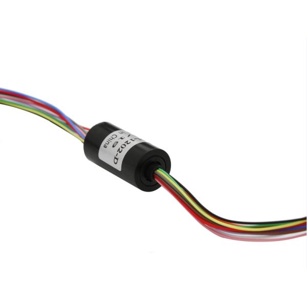 Electrical Rotary Capsule Slip Ring 12 Circuit 2A LPM-12U
