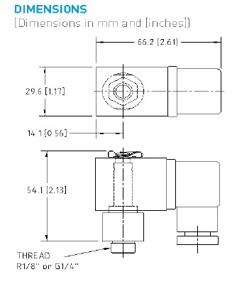 RCA3PV Pilot Valve Electromagnetic Induction Coil