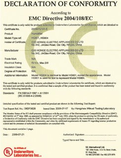 Blue Household Portable Ultrasonic Air Humidifier Manual Humidity Control