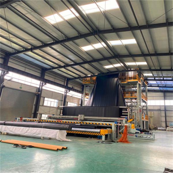 0.75mm 1.0mm HDPE Geomembrane Pond Liner for Biofloc Tank Customizable and Waterproof