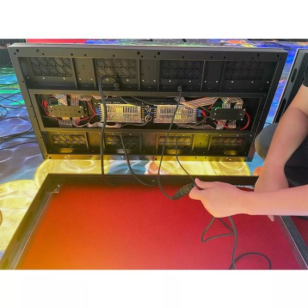 Indoor P3.91 LED Stage Backdrop Screen Interactive Dancing Floor