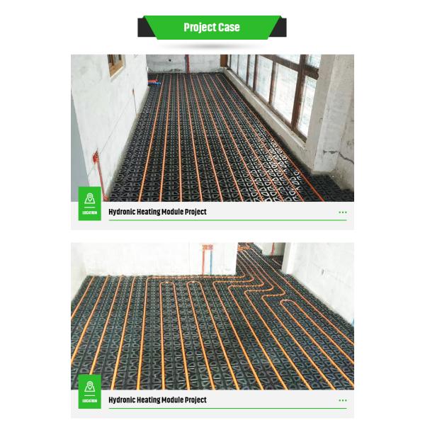 6 Quantity per square meter PE-RT Mat for Underfloor Water Heating in Large Spaces