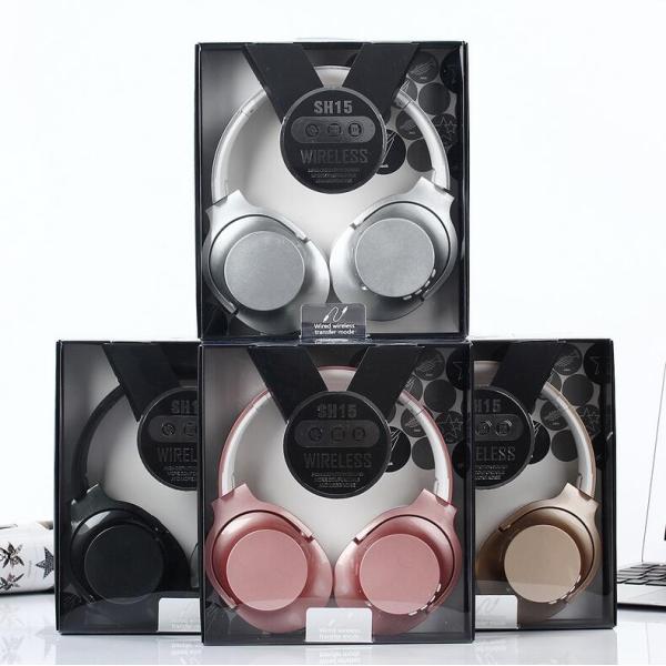 SH15 Bluetooth headphones 5.0 Wireless Headset Foldable TF Card FM Universal Stereo Headphone