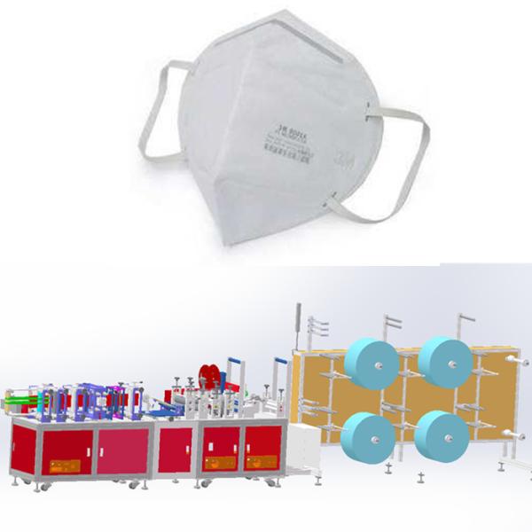 Kn95 Face Mask Making Machine Convenient Installation And Maintenance