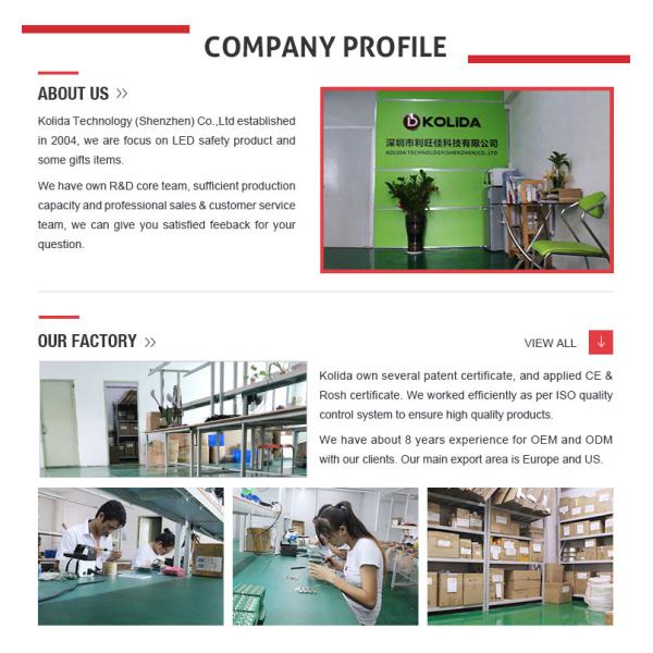 LED Lighted Nylon Fabric Safety Pet Dog Leash With Bright Shining Light