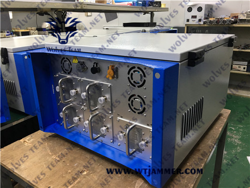 IP68 Waterproof Outdoor Mobile Phone Jammer Multi Band Wireless Data Transfer Server