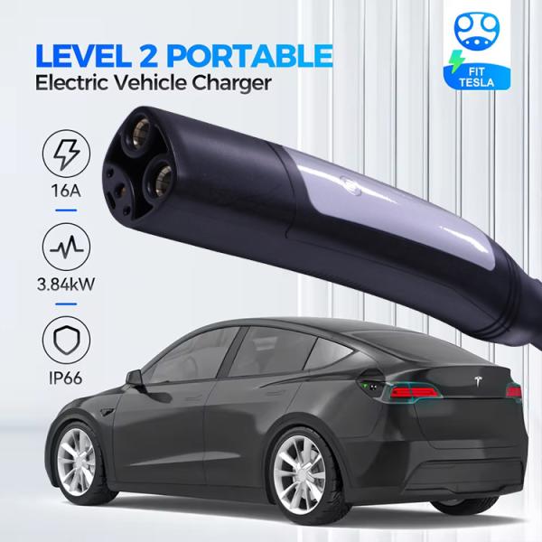 LCD Indicator Light EV Fast Charger for TSL Level 2 Energy Vehicles in Box Type