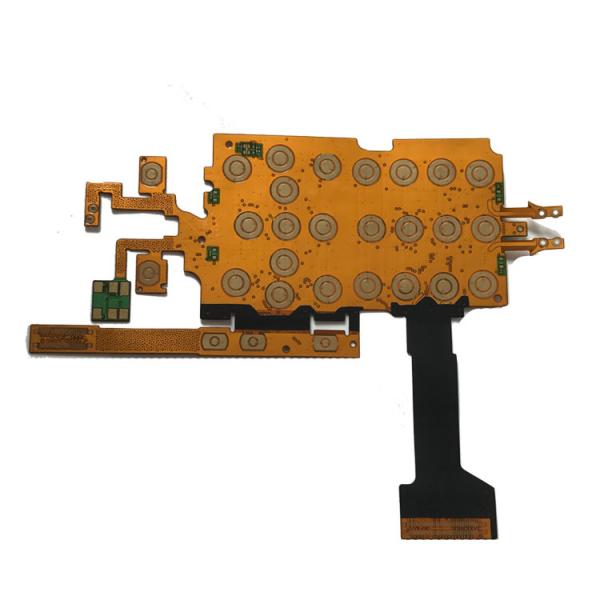 Keypad Membrane Flexible Printed Circuit Board Single Sided FPC Polyimide PCB