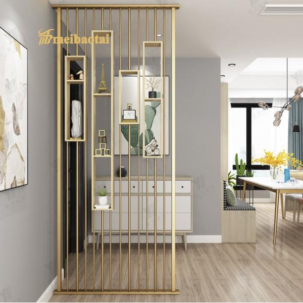 316 Stainless Steel Room Divider For Office Shopping Mall