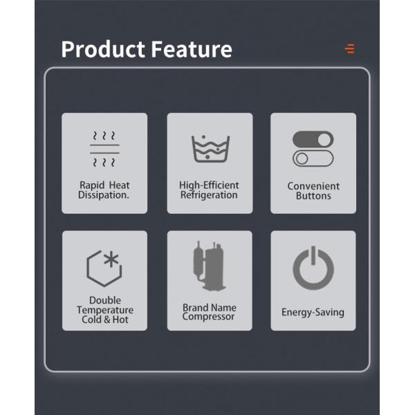 Refrigerated Double Beverage Drink Dispenser 300W 12l Multiple Juice Dispenser