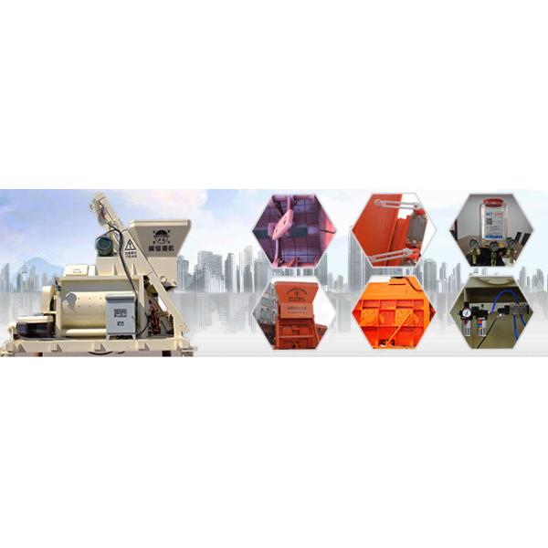 Concrete Machinery HZS75 Skip Hoist Stationary Concrete Batching Plant, Concrete Mixing Plant