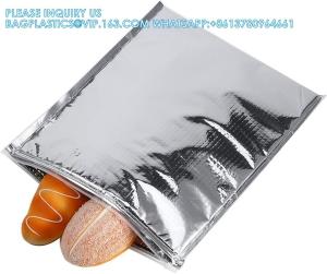 China Insulated Sandwich Bags Food Storage Bag,Reusable Thermal Food Storage Pouch For Picnic Travel Camping wholesale