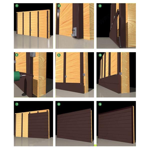 Durable Eco Waterproof Ceiling Rot Proof For Interior Decor In Linyi PVC UPVC WPC Wall Panel