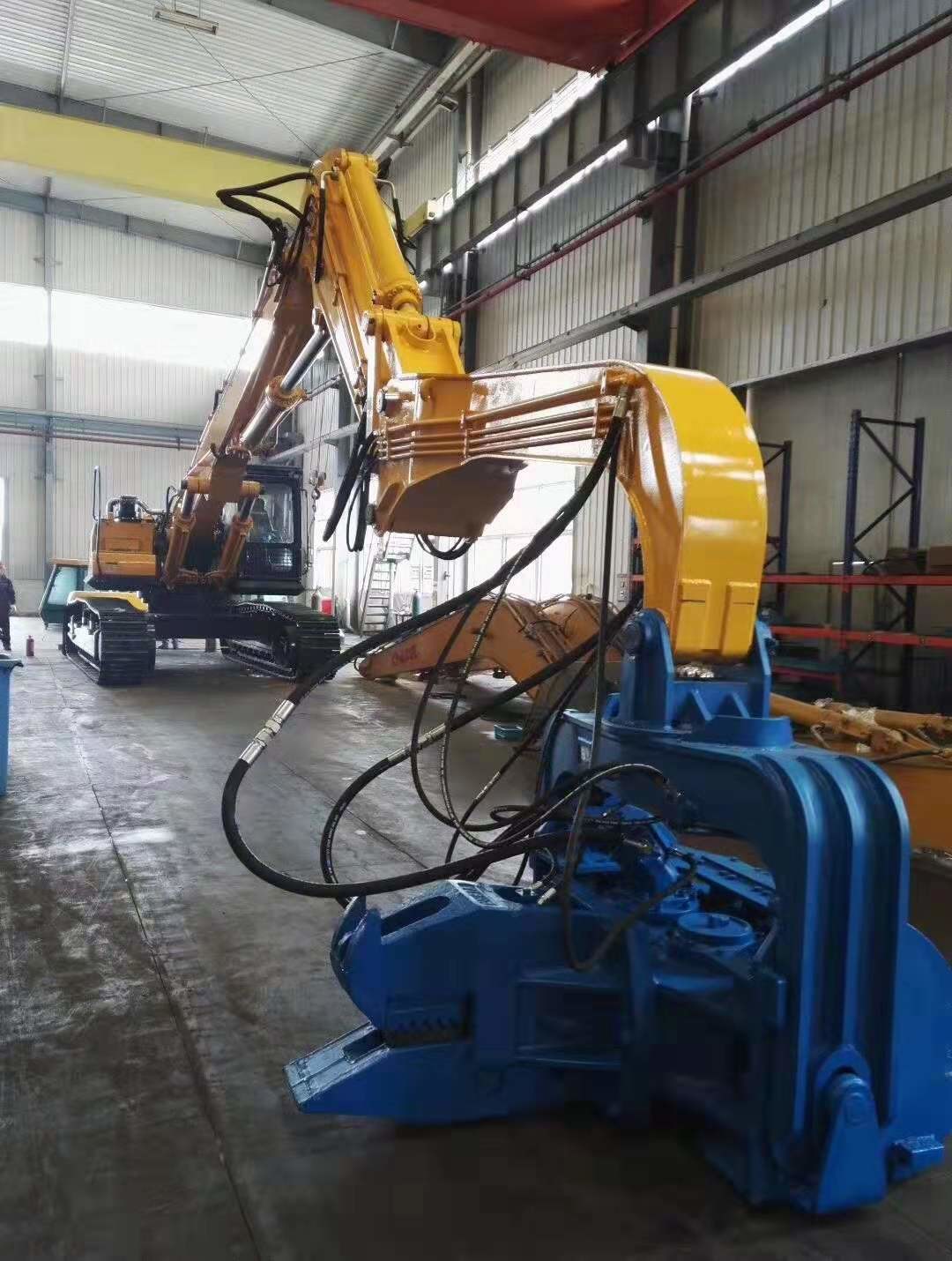 China High Performance Hydraulic Pile Driving Machine 2800rpm Vibration Frequency wholesale