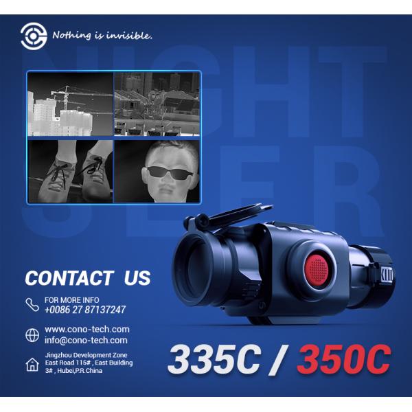 Military 50mm Thermal Clip On One Hand Operated For Thermal Scope