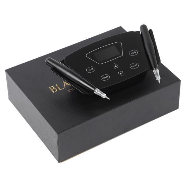 Tattoo Machine Kit Black Pearl Machine Permanent Makeup Digital Eyebrow Tattoo Equipment