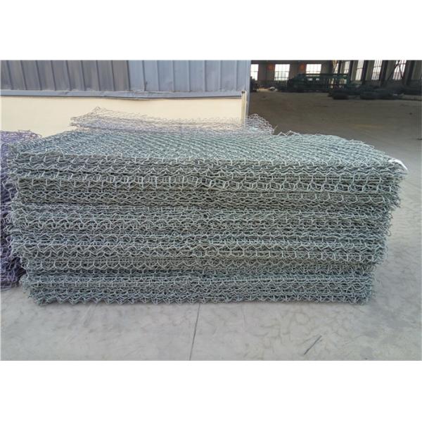 3.4mm Selvedge Wire Galvanized Gabion Box 100mmx120mm Mesh