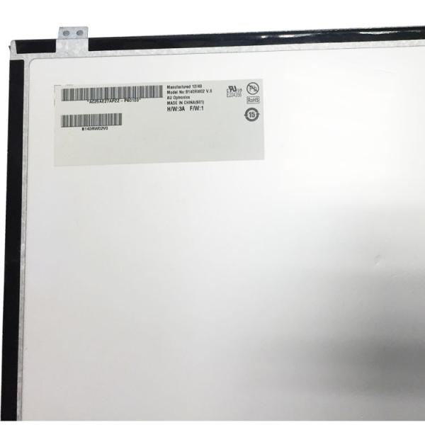 LVDS Laptop Screen 14 Inch LCD Panel B140RW02 V 0 1600x900 Display