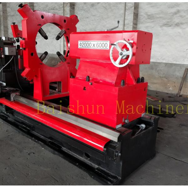 Large Diameter Horizontal Lathe Machine For Metal Working 2000mm Turning