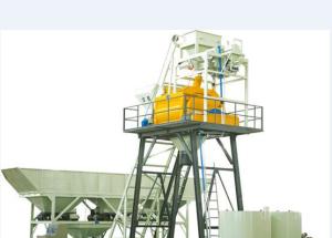 China Mini HZS25 Concrete Truck Mixer Concrete Mixing Equipment JS500 Mixer 2x9.25kW wholesale
