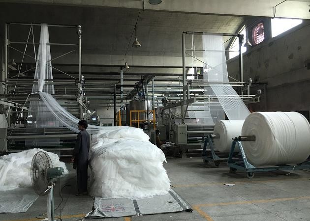 China Single Pin Stenter Machine Textile Finishing Machine , Fabric Stenter Machine wholesale