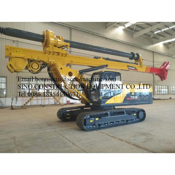 Cummins 6C8.3 Engine Special Purpose Truck 180 Rotary Drilling Rig