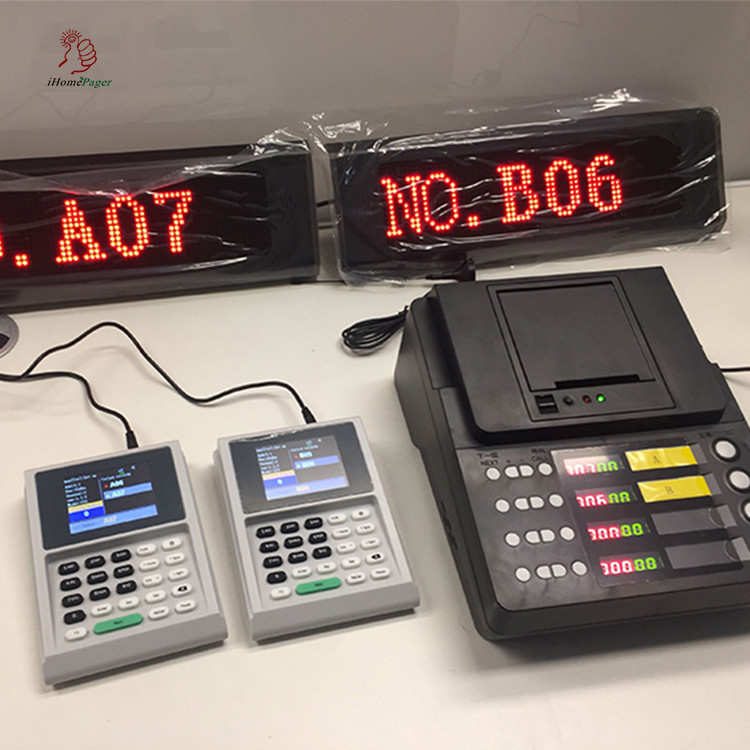 China Multifunction wireless queue management ticket printer customer flow queue system wholesale