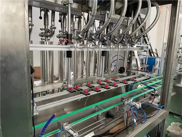 Automatic Volumetric Piston Filling Machine With Multy Heads Servo Driven Inline System