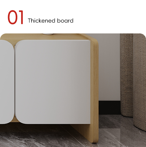 Simple and practical TV cabinet for easy installation Support customization