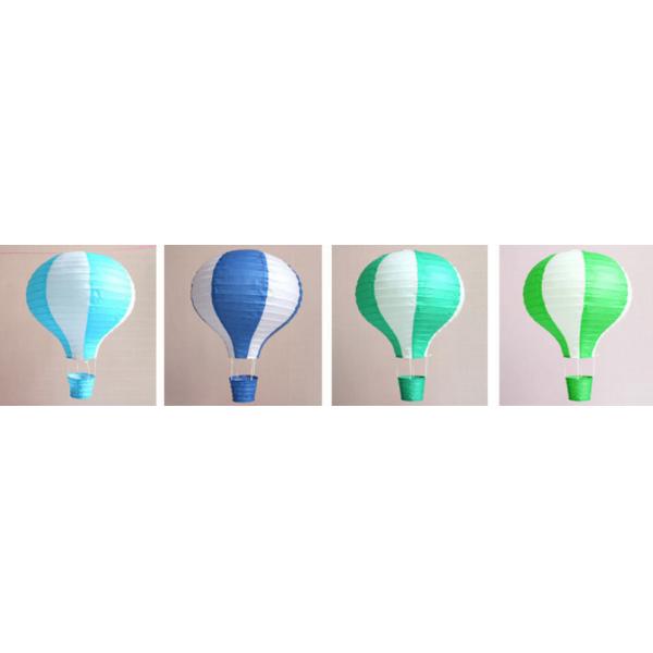 Hot Air Balltoon Paper Lanterns, Shopping Arcade Celebrations, Birthday Parties, Kindergarten Hanging Ornaments