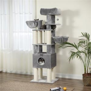 Buy cheap Eco Friendly Small Modern Cat Tree Premium XXL Plush Perch Durable Compact from wholesalers