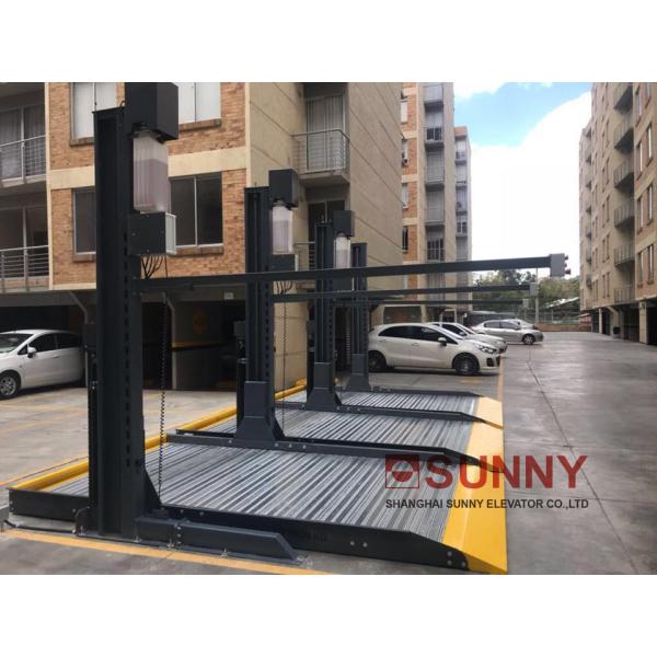 Heavy Duty Car Lift Systems Vertical Horizonal Parking System With Steel Structure