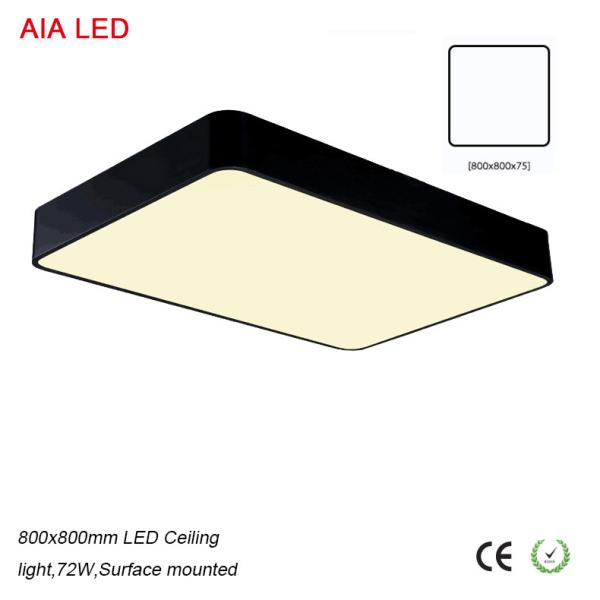 9W Surface mounted linear best price interior office LED Ceiling light for restaurant used