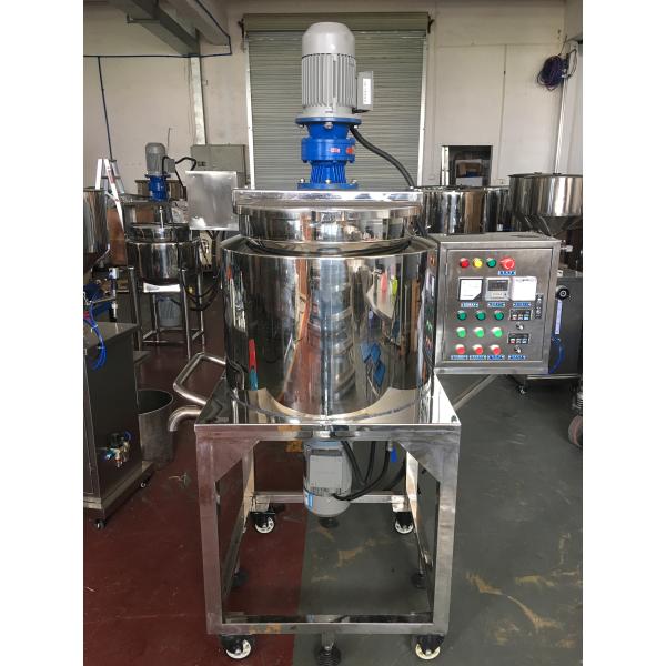 SUS316L Hand Sanitizer Making Machine Liquid Soap Shampoo Homogenizer Mixing Tank