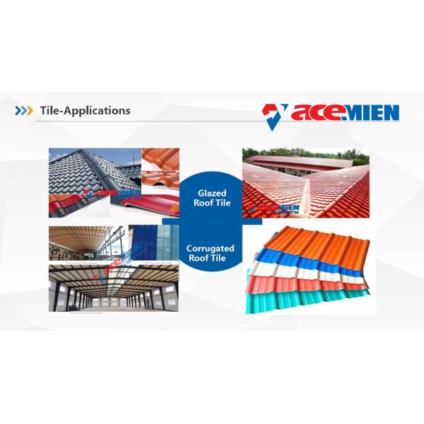 High Efficiency Roofing Sheet Making Machine , Glazed Roofing Tile Extrusion Machine