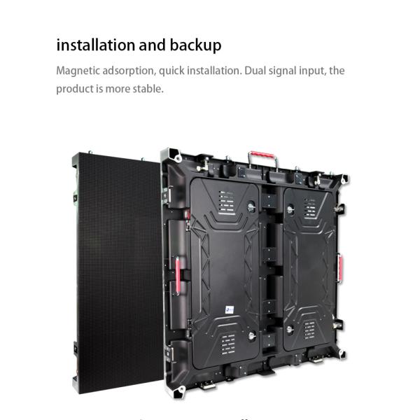 High Refresh P4mm Indoor Led Video Screen IP20 Protect Class