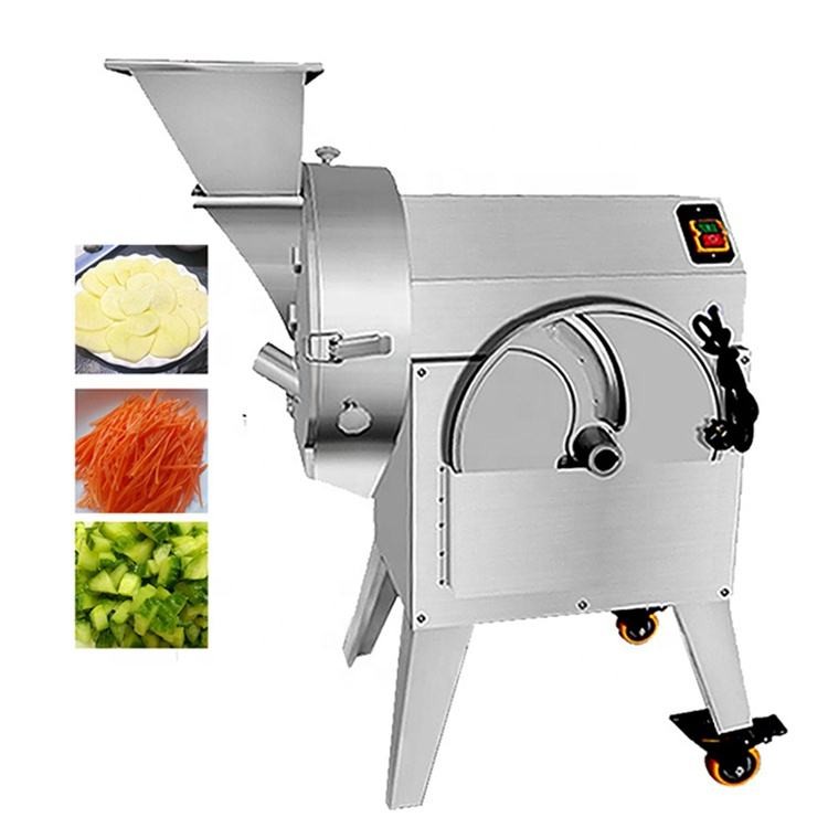 China Automatic Vegetable Carrot Potato Cucumber Onion Cutting Machine Commercial Small wholesale